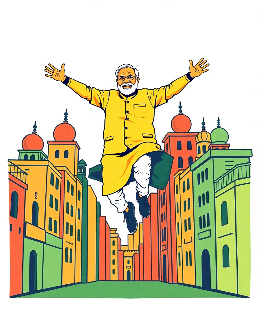 Modi Rooftop Rage
